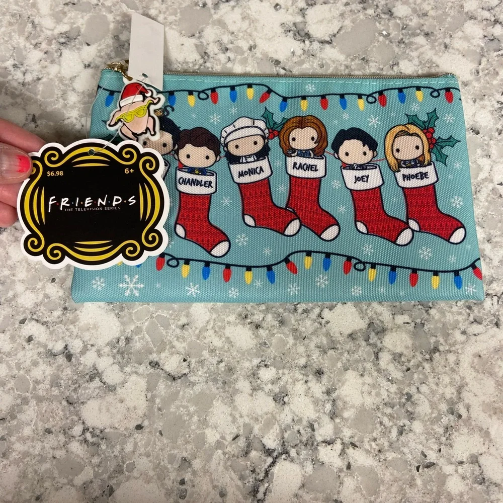 Friends Themed Weekly Planner and Pen Pouch Set - Multicolor